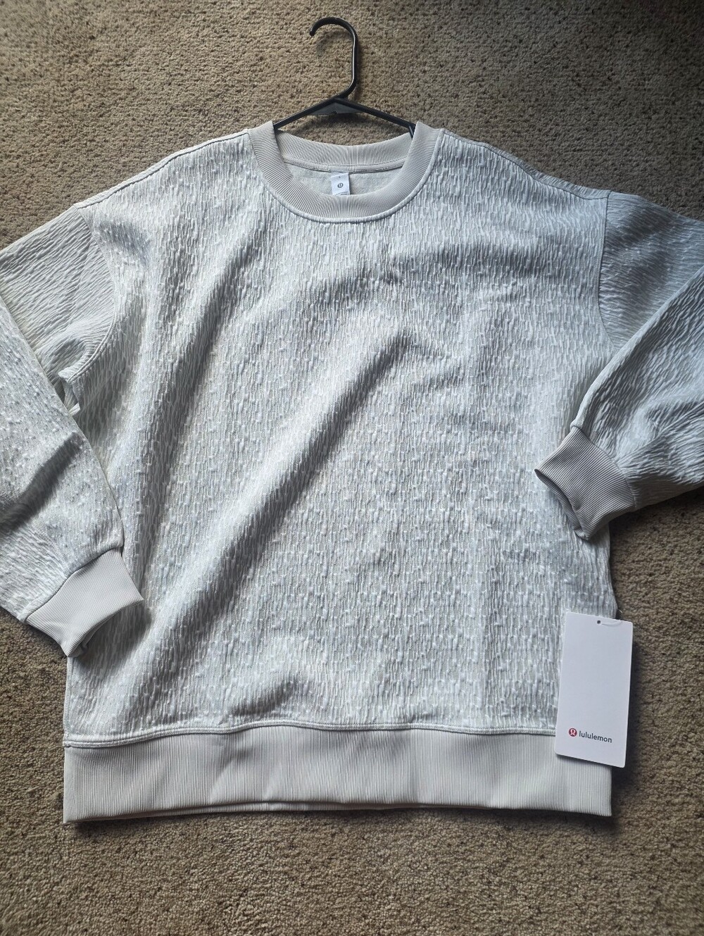 Womens Lululemon Athletica Crewneck Sweatshirt